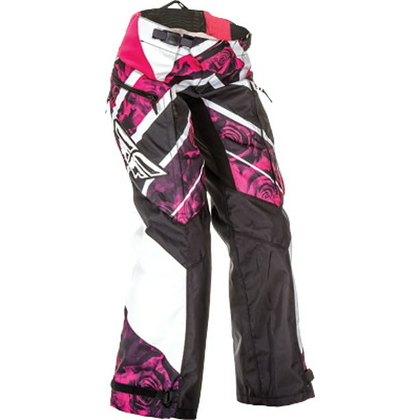 NOS FLY RACING 367-63807 KINETIC OVERBOOT PANTS PINK WHITE SIZE WOMENS 7/8
